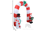 Opblaasbare Kerstmisdecoratie van Bogensanta claus snowman outdoor inflatable advertising