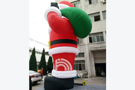 De reuzeslag van 33 Voet/van 10m Inflatable Santa Outdoor Inflatable Christmas Decoration - omhoog Santa Claus