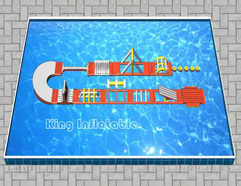 Waterdicht Reuze Opblaasbaar Waterpark voor Volwassene/Kind 2 Jaar Garantie