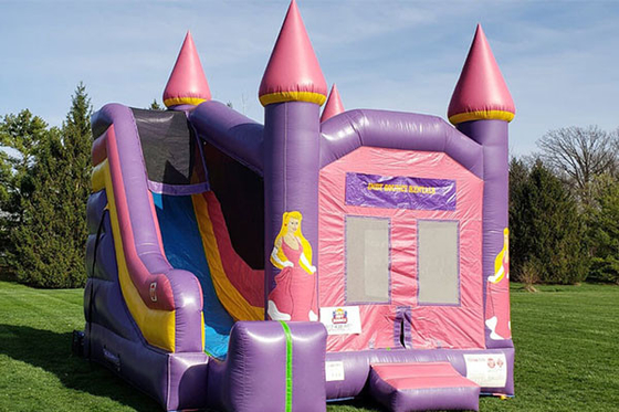 Opblaasbare van de het Kasteel Commerciële Partij van Bouncy van het Uitsmijterkasteel het Huisjonge geitjes die Kastelen springen