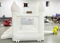 Wit Mini Inflatable Bouncer Outdoor Indoor-van de Partijbouncy van de Jonge geitjesverjaardag het Kasteelhuis