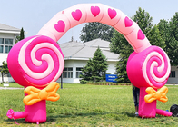 Van de de Verjaardagspartij van roze Kinderen van het de Decoratie Opblaasbare Suikergoed de Zijdeboog voor Festival