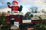 Opblaasbare kerstman gigantische opblaasbare kerstversiering Santa Inflatables