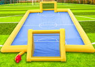 Voetbalveld Outdoor Opblaasbare Sportspellen 0,55 mm PVC waterdicht opblaasbaar voetbalveld voor kinderen