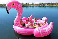 Reuze Roze Opblaasbare van het de Vlotter Openluchtmeer van de Flamingopool de Volwassenenvlotter Opblaasbaar voor Partij