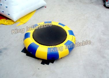 5m Diameterslag - omhoog het Stuk speelgoed van het het Geteerde zeildoekwater van pvc van de Watertrampoline voor Kerstmispartij