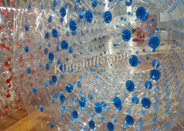 Transparante het Stuk speelgoed van het Douane Opblaasbare Water Opblaasbare Waterrol voor Volwassene/Jonge geitjes