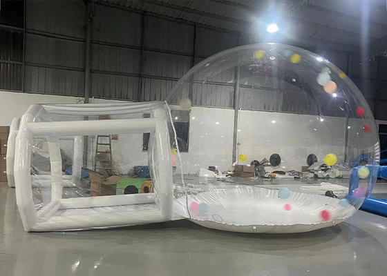 Waterdicht 10m buiten opblaasbare bubbel tent met 2-3 minuten ontlasten tijd voor kamperen