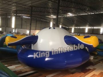 Duurzaam 0.9mm Luchtdicht Opblaasbaar Saturn het Waterstuk speelgoed van pvc voor Waterpark/Watersport