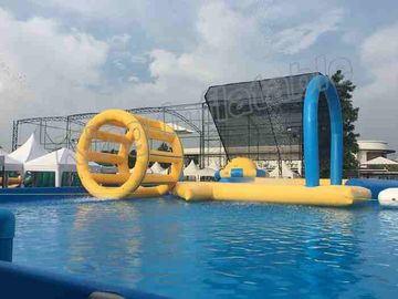 Ce die Opblaasbare Waterparken met Grote Kaderpool/Octopusdia opwekken