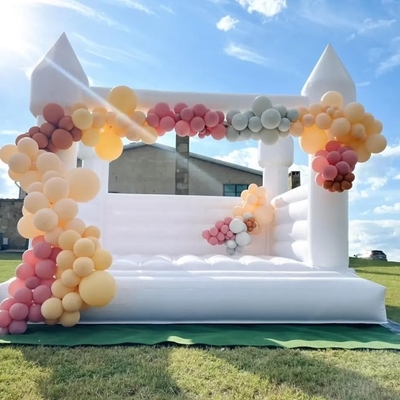 Bounce House Kids opblaasbaar Bounce House Spring kasteel voor kinderen Pastel Bounce House opblaasbare bruiloft bouncer