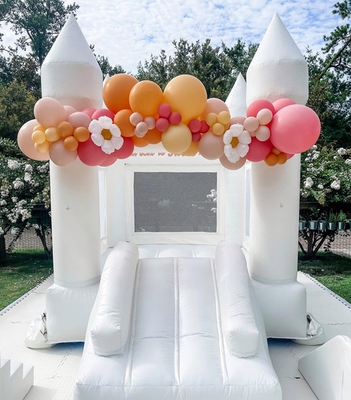 Bounce House Kids opblaasbaar Bounce House Spring kasteel voor kinderen Pastel Bounce House opblaasbare bruiloft bouncer