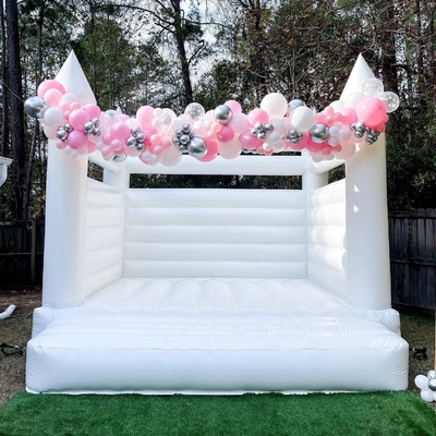 Bounce House Kids opblaasbaar Bounce House Spring kasteel voor kinderen Pastel Bounce House opblaasbare bruiloft bouncer