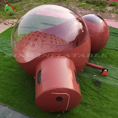 Buitenopblaasbare Clear Dome Tent Camping Hotel Room House Bubble Tent voor restaurant