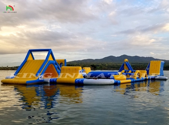 Opblaasbaar waterpark Drijvend waterpark Waterplezierpark Opblaasbare waterparkapparatuur