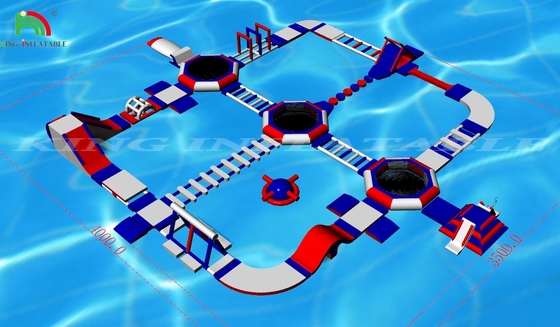 Waterpark opblaasbaar waterpark waterparken