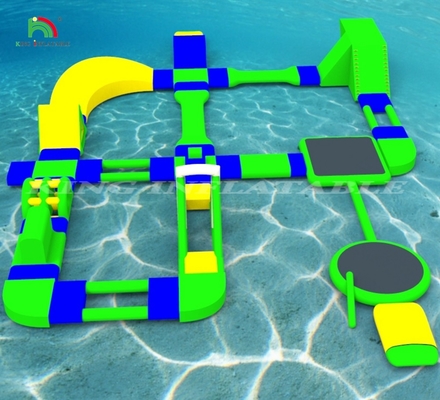 Volwassenen Sport Aqua Water Fun Park Game Opblaasbaar Drijvend Zeepark Opblaasbaar Waterpark voor Resort