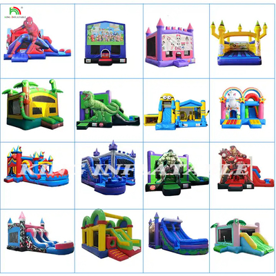 Kinderen opblaasbare Moonwalk Water Jumper Bouncer Bouncy Castle Jumping Commerciële Bounce House Party Huur