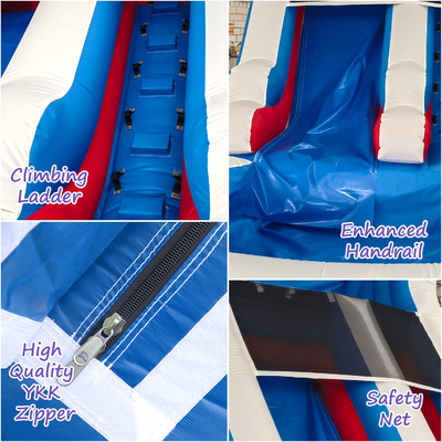 Fabriek directe verkoop opblaasbare waterslide met zwembad opblaasbare waterslides voor volwassenen en kinderen