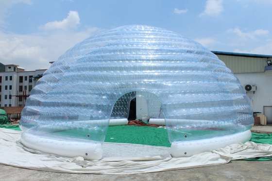 Custom waterdicht doorzichtig Lgloo feesttent opblaasbare koepel tenten te koop