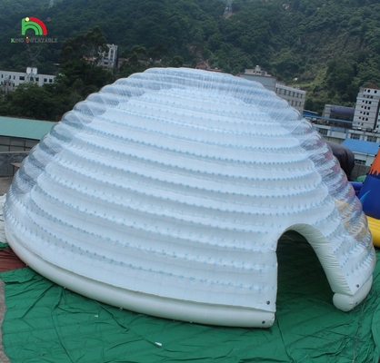 Grote opblaasbare koepeltent Outdoor Draagbare iglo voor feest, bruiloft, camping Commercieel gebruik