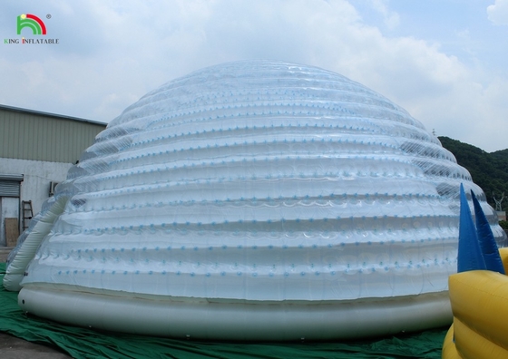 Grote opblaasbare koepeltent Outdoor Draagbare iglo voor feest, bruiloft, camping Commercieel gebruik