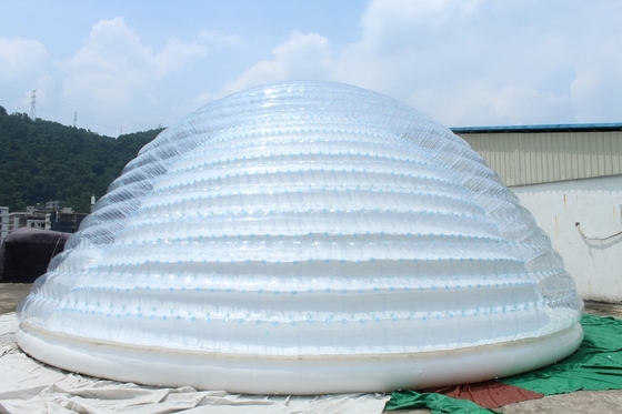 Grote opblaasbare koepeltent Outdoor Draagbare iglo voor feest, bruiloft, camping Commercieel gebruik