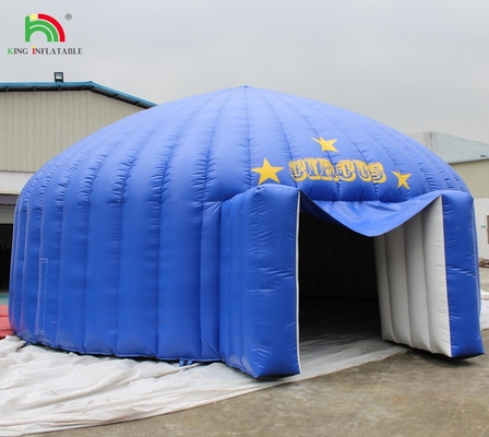 Opblaasbare circus tenten commerciële voorstelling show evenement tenten blazen up yurt koepel tenten