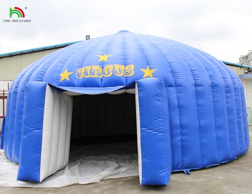 Opblaasbare circus tenten commerciële voorstelling show evenement tenten blazen up yurt koepel tenten