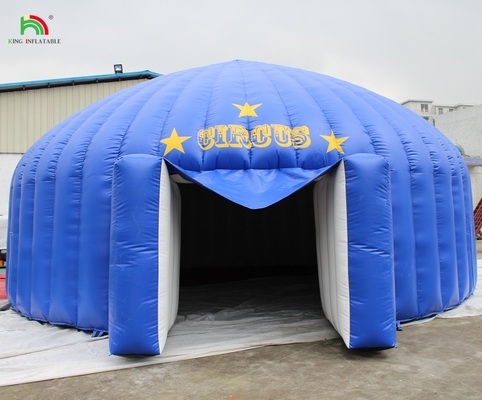 Opblaasbare circus tenten commerciële voorstelling show evenement tenten blazen up yurt koepel tenten