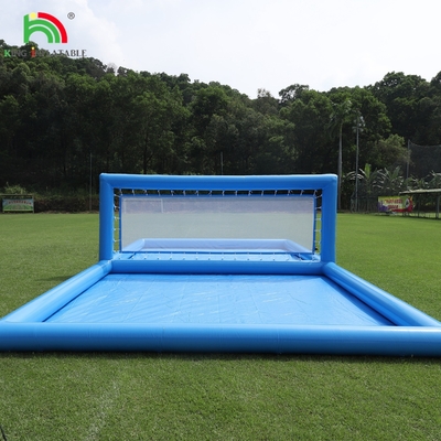 33x16.5x7FT opblaasbaar volleybalveld Strandvolleybal net Volleybal zwembad Waterveld met luchtpomp voor buitenspel