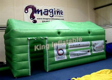 Kleine Groene Opblaasbare de Gebeurtenistent van pvc/Tent van de Tentoonstellings de Opblaasbare Kubus