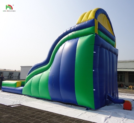 Commercieel opblaasbaar springhuis met waterslide Kinders springkasteel