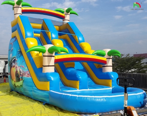 Goede prijs opblaasbare waterslide springhuis opblaasbare waterslide volwassen opblaasbare waterslide volwassen