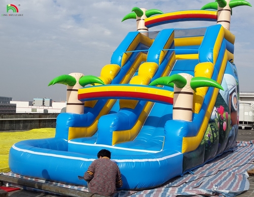 Goede prijs opblaasbare waterslide springhuis opblaasbare waterslide volwassen opblaasbare waterslide volwassen