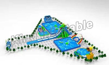 Aangepaste Openlucht Opblaasbare Waterparken/Opblaasbare Pooldia