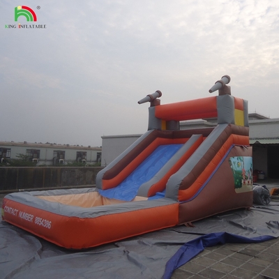 Hoogwaardige goedkope opblaasbare waterslide met water zwembad opblaasbare waterslides voor kinderen en volwassenen