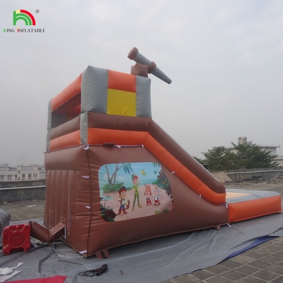 Hoogwaardige goedkope opblaasbare waterslide met water zwembad opblaasbare waterslides voor kinderen en volwassenen
