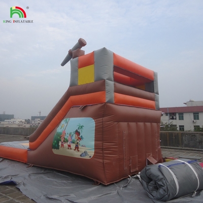 Hoogwaardige goedkope opblaasbare waterslide met water zwembad opblaasbare waterslides voor kinderen en volwassenen