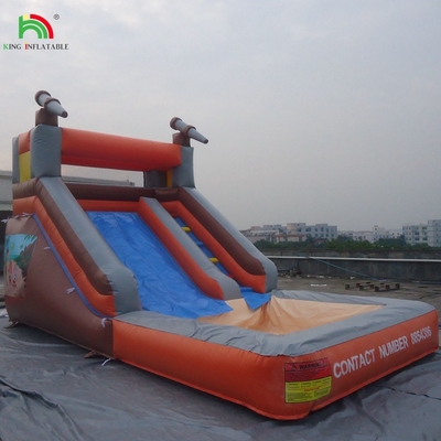 Hoogwaardige goedkope opblaasbare waterslide met water zwembad opblaasbare waterslides voor kinderen en volwassenen