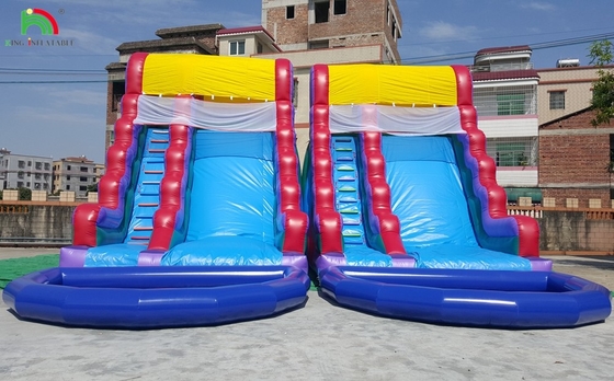 Gepersonaliseerde waterpark glijbanen amusement speeltuin apparatuur commerciële waterslides voor kinderen