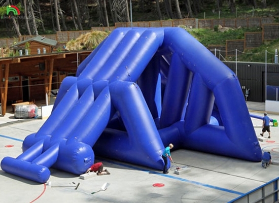 Commercieel hoogwaardig pretpark opblaasbare waterslide grote opblaasbare uitschuiver glijbaan voor amusementpark