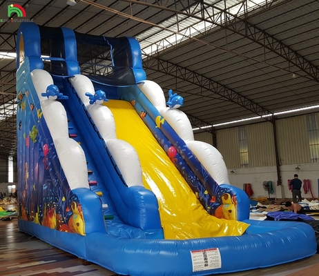Goedkope opblaasbare tekenfilm speelgoed Bounce House Commerciële opblaasbare waterslide