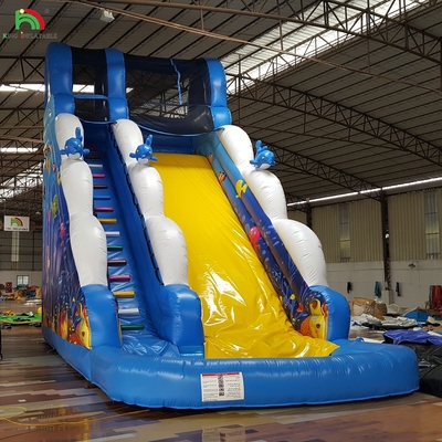 Goedkope opblaasbare tekenfilm speelgoed Bounce House Commerciële opblaasbare waterslide