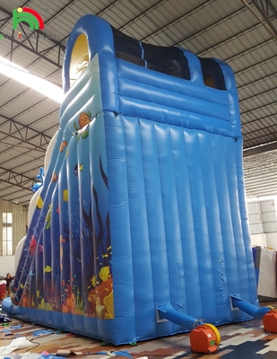 Goedkope opblaasbare tekenfilm speelgoed Bounce House Commerciële opblaasbare waterslide
