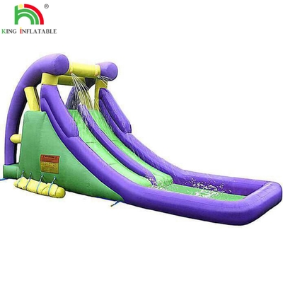 Fabrieksaanpassing Commerciële opblaasbare waterslide voor volwassenen en kinderen