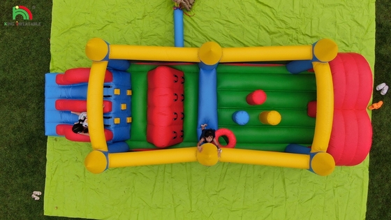 Kinderen opblaasbare hindernisbaan opblaasbare spring springbal opblaasbare hindernisbaan opblaasbare hindernisbaan