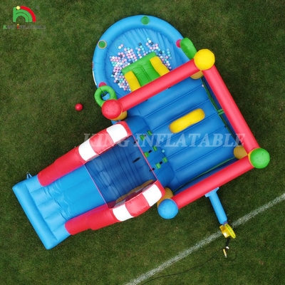 Commercieel opblaasbaar springhuis voor kinderen Obstakel springkasteel voor buiten binnen