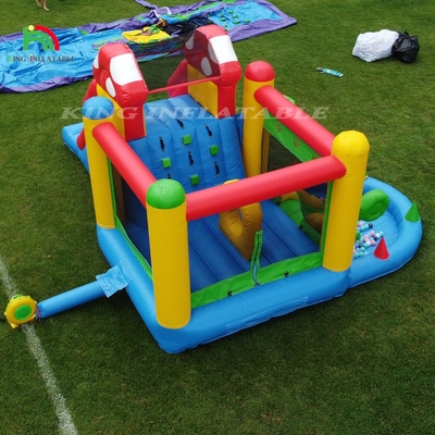Commercieel opblaasbaar springhuis voor kinderen Obstakel springkasteel voor buiten binnen
