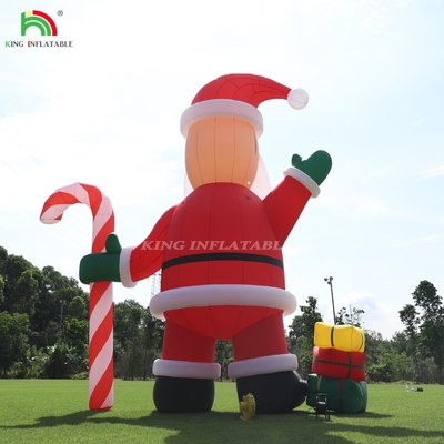 20ft 26ft 33ft kerst buiten decoratie reusachtige opblaasbare kerstman voor reclame